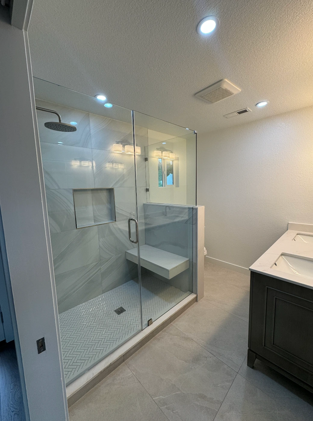 Interior bathroom design project